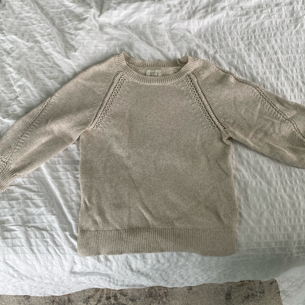 Lucky brand oatmeal sweater